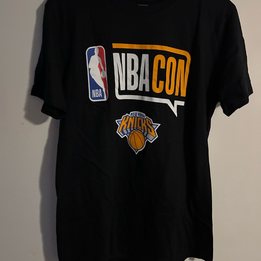 NBACon New York Knicks Black T-Shirt
